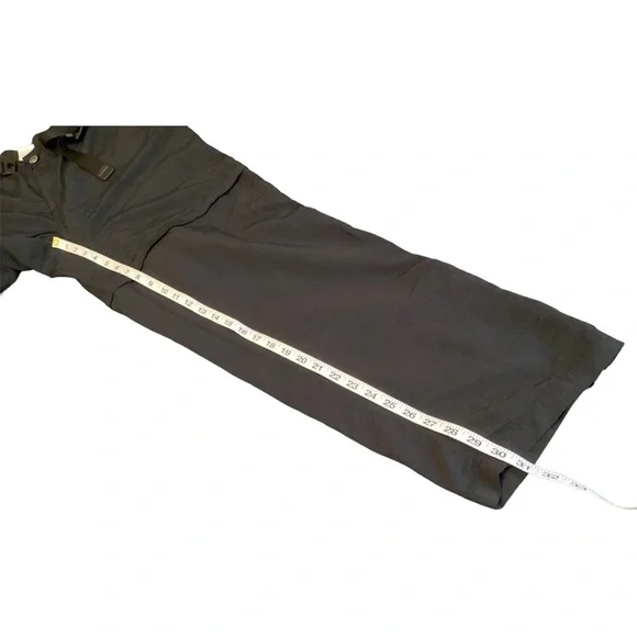 The North Face Women’s Zip Off Convertible Hiking Pockets Black Pants Size Large - Picture 6 of 16